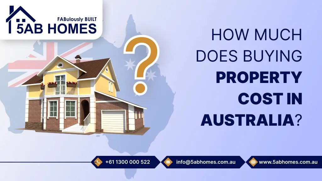 How much does buying property cost in Australia?